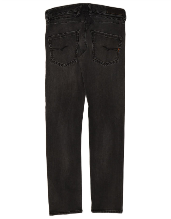 Diesel Damen Belther Regular Slim Jeans W30 L30 Graue Baumwolle