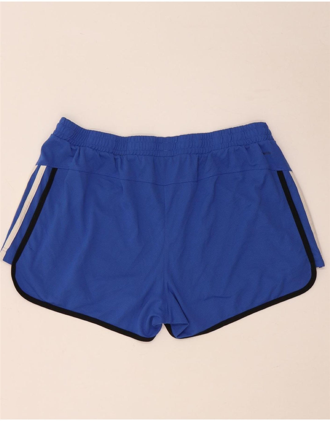 ADIDAS Damen Climalite Sport Shorts UK 20/22 XL Blau Polyester