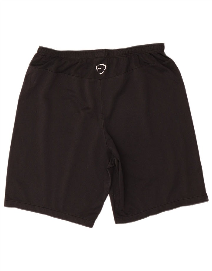 Nike Herren Dri Fit Sportshorts Mittelschwarzes Colourblock-Polyester