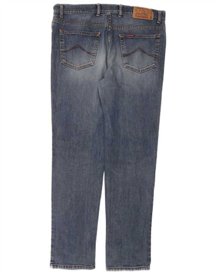 Carrera Herren 700 Slim Jeans W36 L34 Blaue Baumwolle