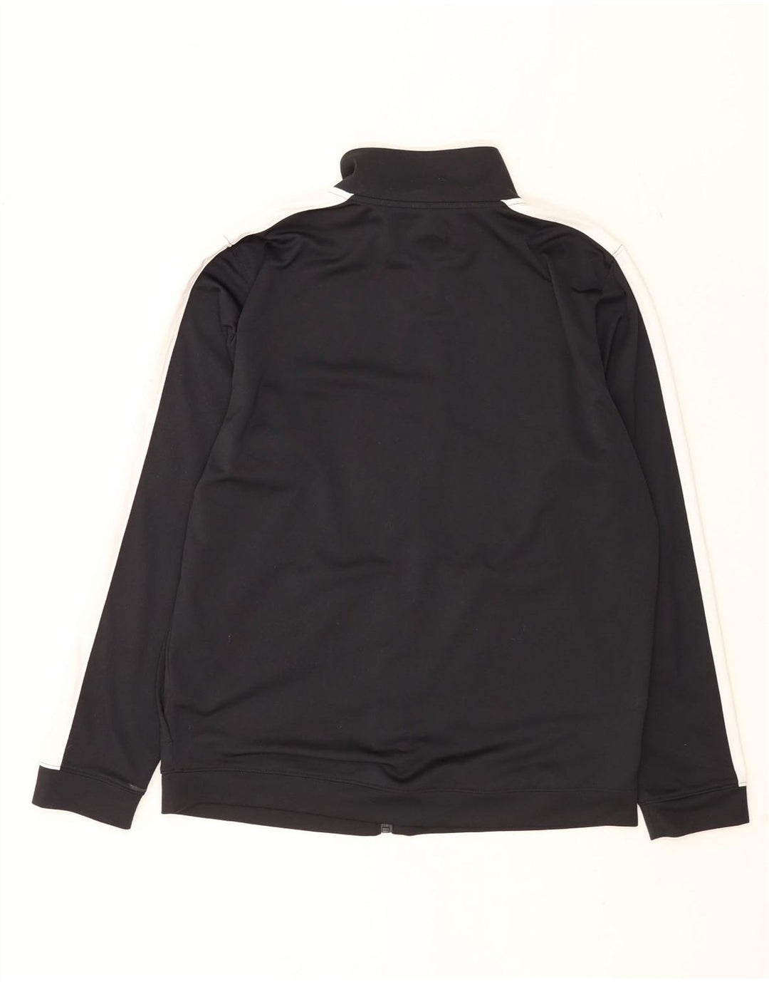 Under Armour Herren-Trainingsanzug-Top-Jacke, großes schwarzes Farbblock-Polyester