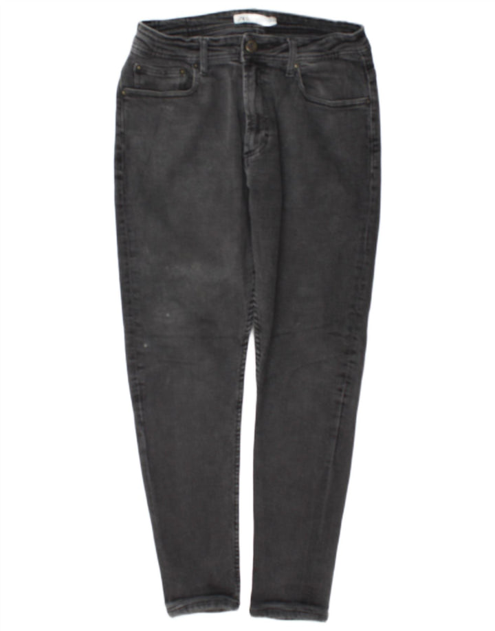Zara Herren Tapered Jeans EU 42 Mittel W32 L30 Grau