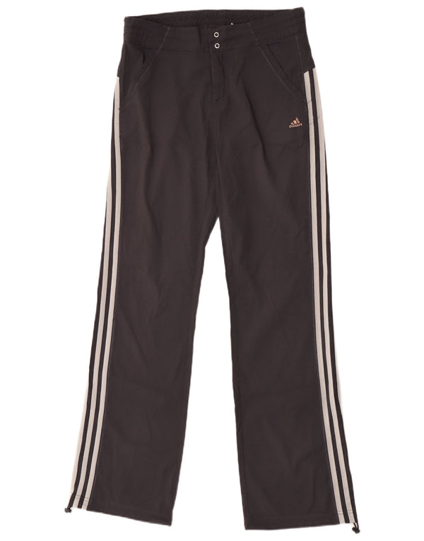 Adidas Damen Climalite Trainingshose Small Grau Polyester