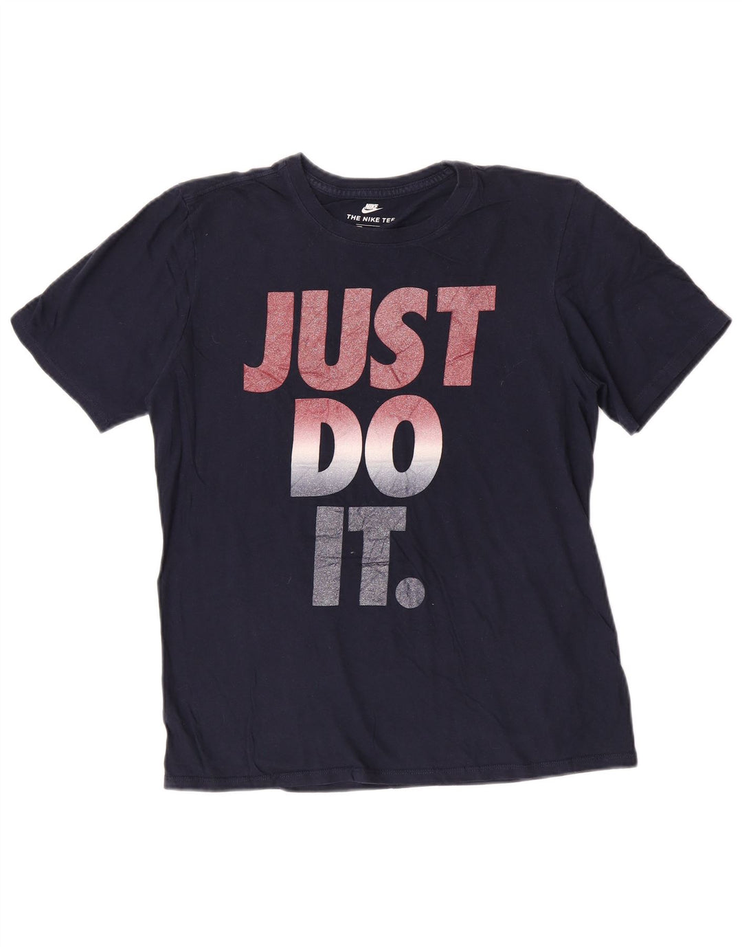 Nike Herren-T-Shirt mit sportlichem Schnitt und Grafik, mittelgroß, Marineblau