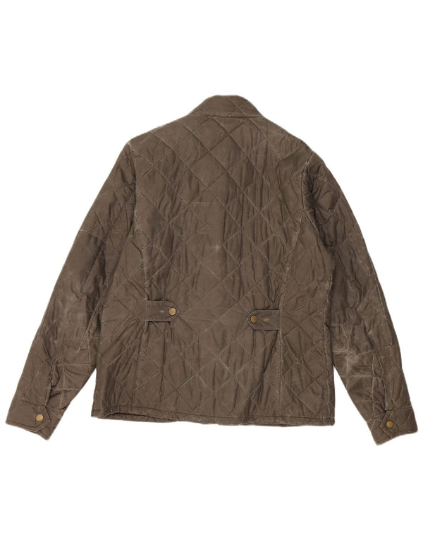 Steppjacke für Jungen von Barbour, 12–13 Jahre, XL, Khaki, Polyamid