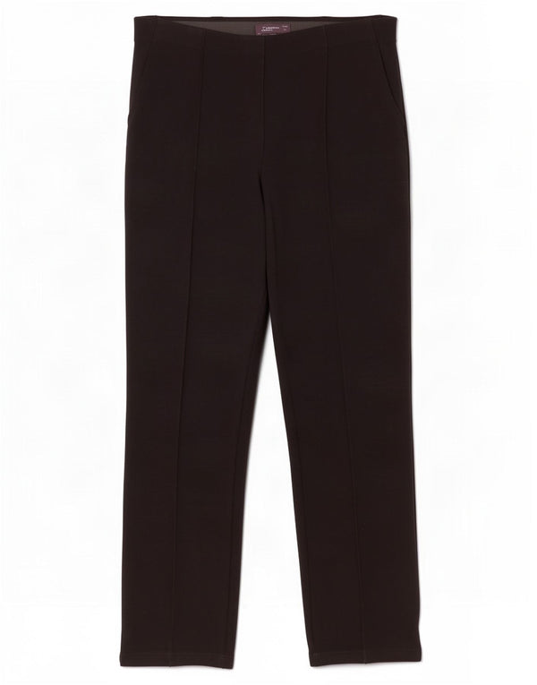 Marks & Spencer Damen Gerade Freizeithose UK 14 Large W32 L29 Schwarz