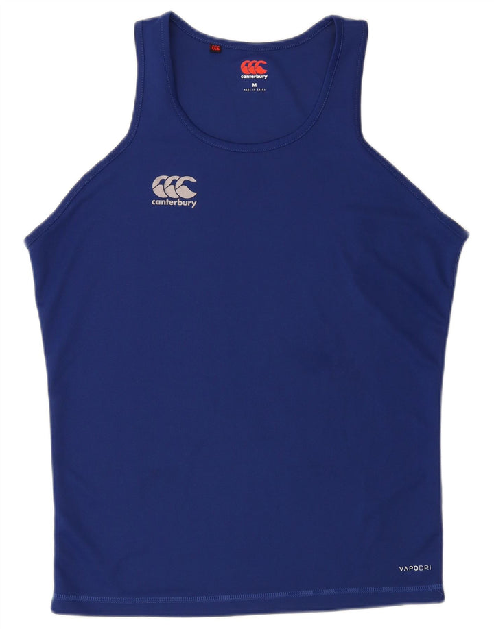 Canterbury Herren Weste Top Mittelblau Sport