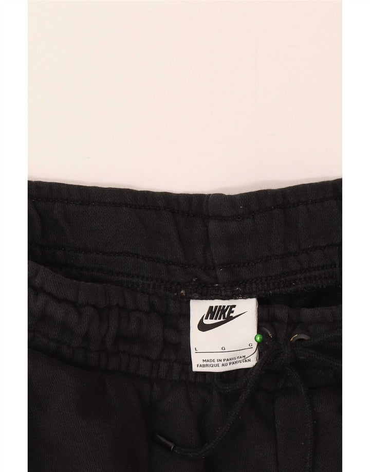 Nike Herren-Trainingshose, Jogginghose, Größe L, Schwarz, Baumwolle