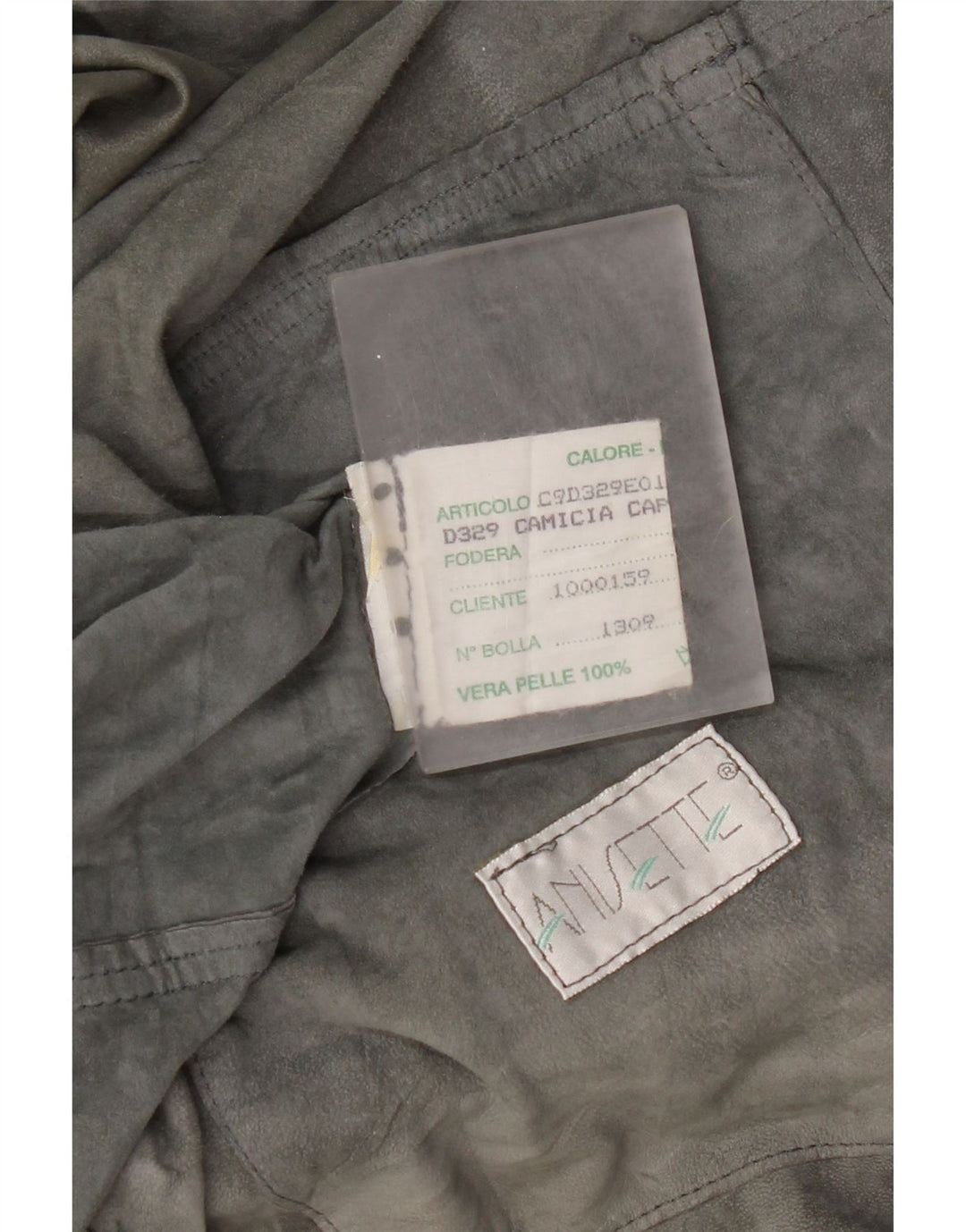 Vintage Damen Wildlederjacke UK 20 2XL Graues Leder
