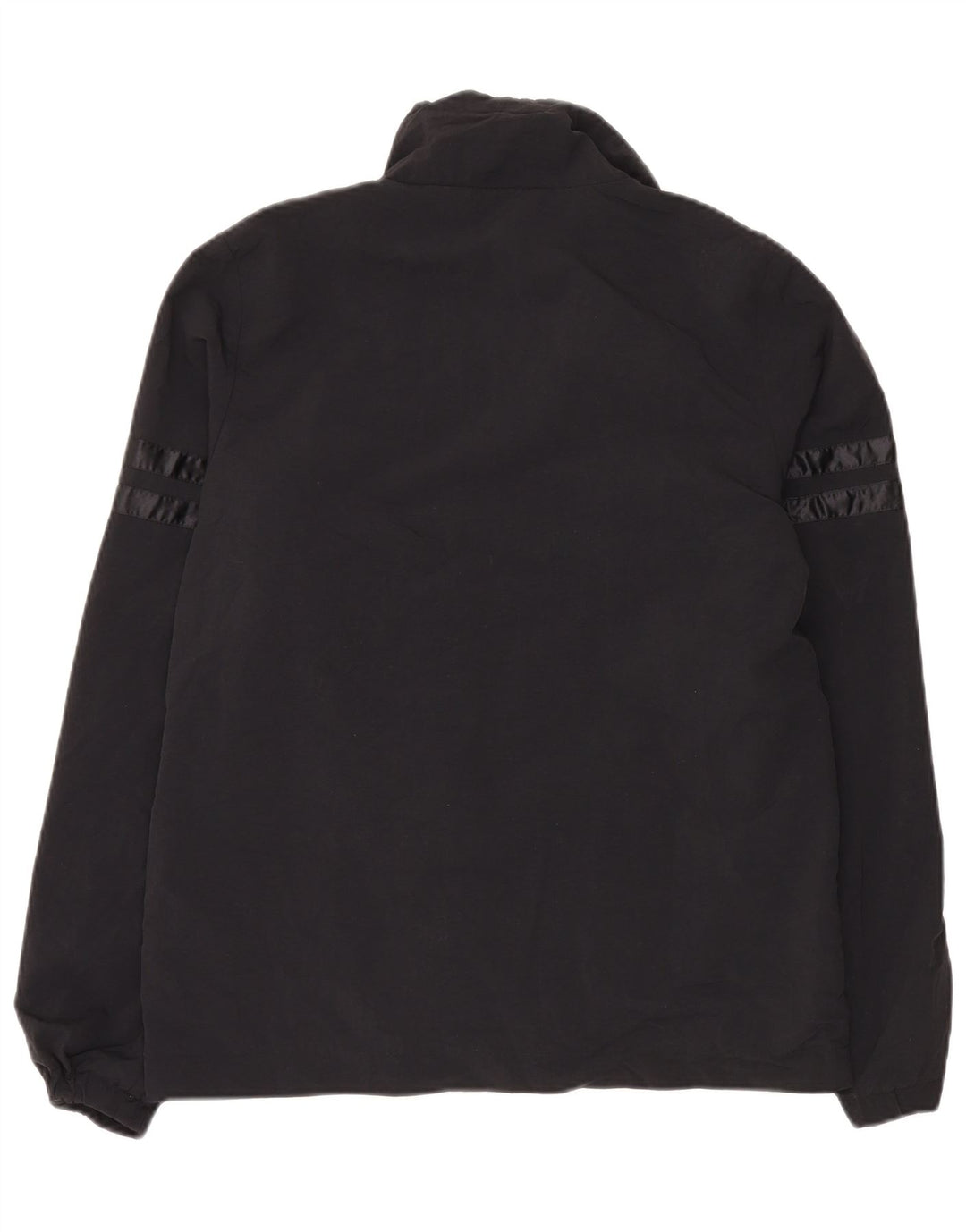 ELLESSE Übergroße Trainingsjacke für Damen, UK 10, Größe S, Schwarz