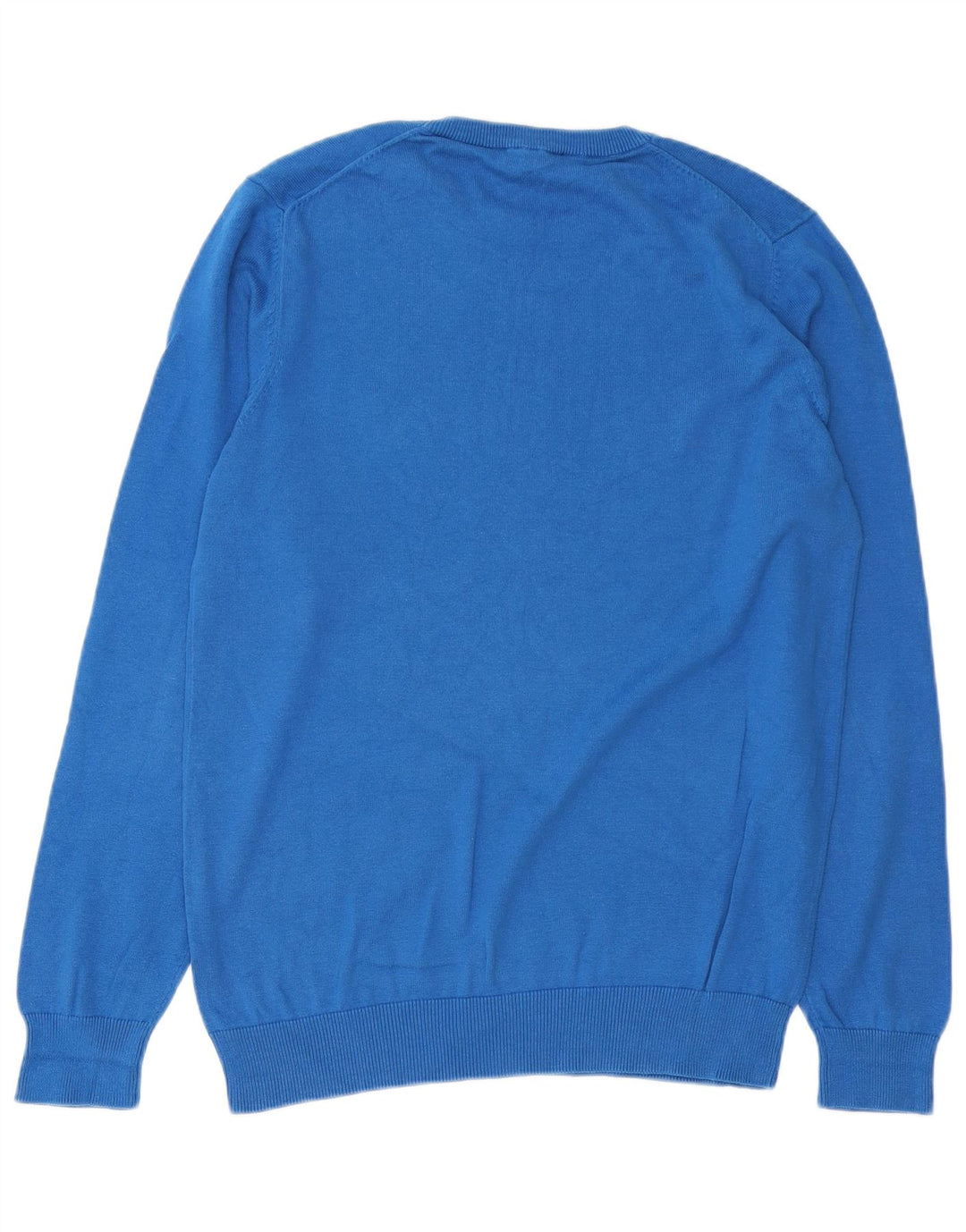 CREW CLOTHING Herren-Pullover mit Rundhalsausschnitt, Größe L, Blau