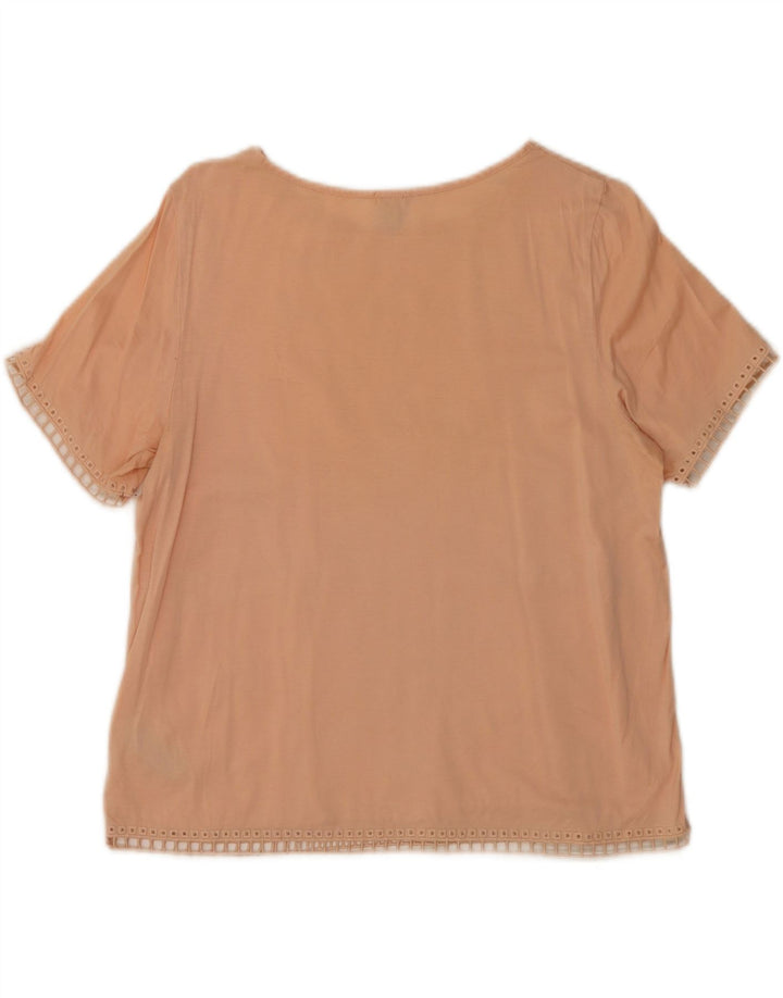J. Crew Damen-Blusenoberteil, UK-Größe 44, Mittelrosa mit Blumenmuster