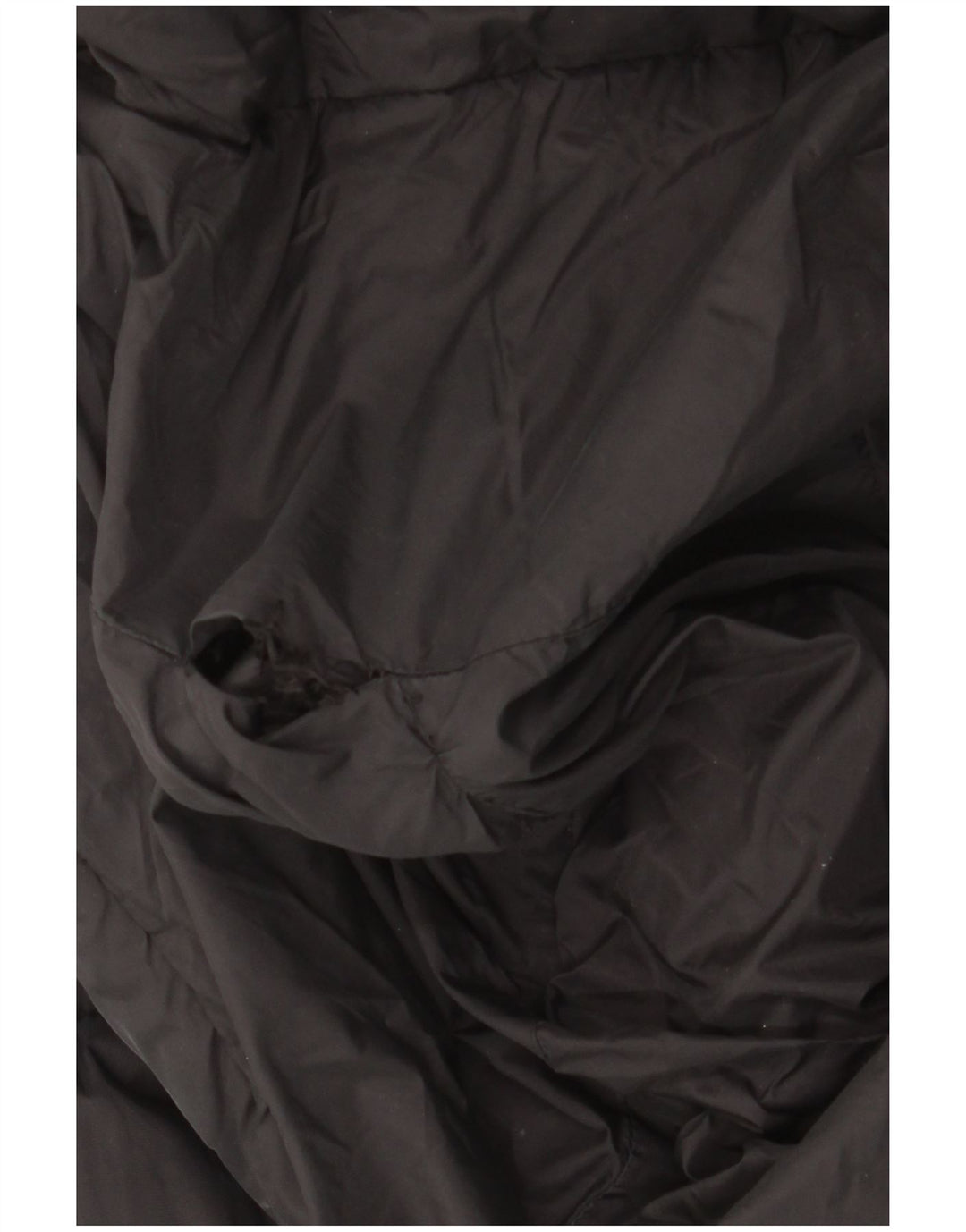 Zara Damen-Kapuzen-Übergröße, wattierte Weste, UK 10, Größe S, Schwarz, Polyester