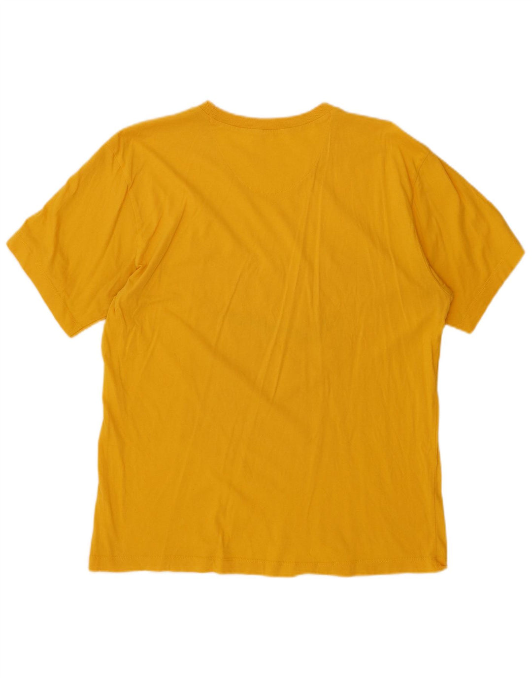 CHAMPION Herren-T-Shirt mit Grafik, Größe L, Gelb