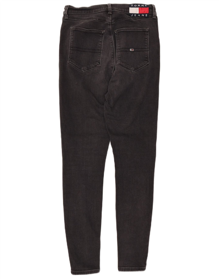 TOMMY HILFIGER Damen Melany High Rise Super Skinny Jeans W30 L30 Schwarz