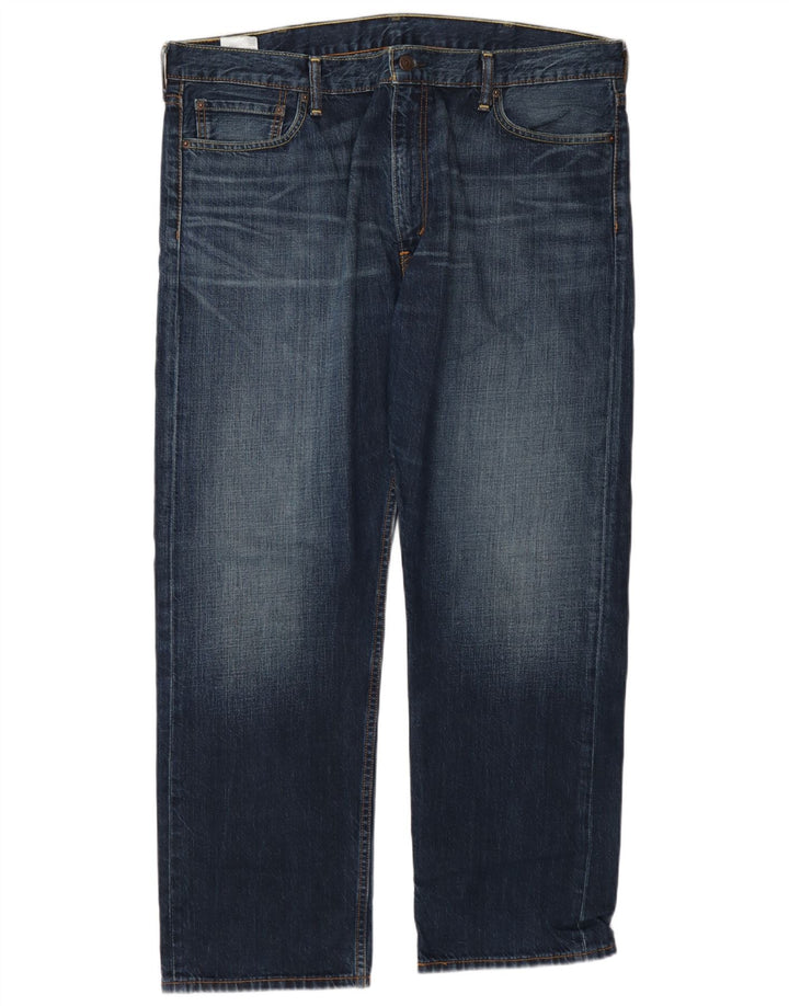 Levi's Herren 504 Straight Jeans W40 L30 Blaue Baumwolle