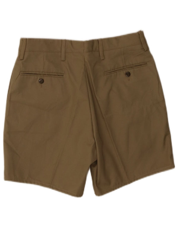 Vintage Herren Chino Shorts IT 44 XS W28 Khaki