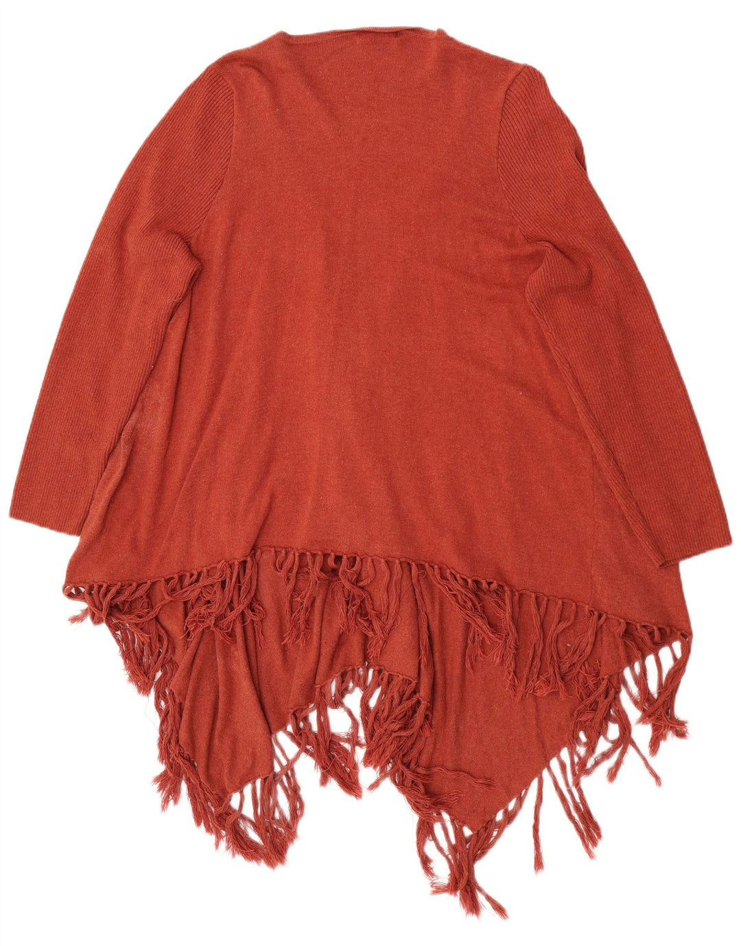 Marks & Spencer Damen Autograph Ponchopullover UK 16 Large Braun Baumwolle
