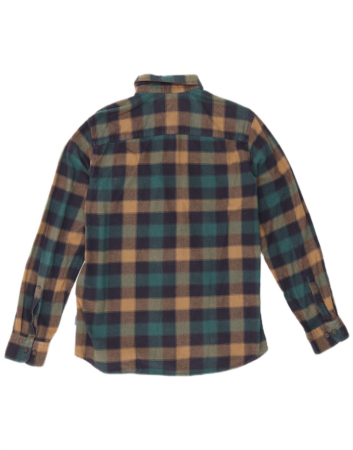 Jack & Jones Herren-Flanellhemd, klein, mehrfarbig, kariert, Baumwolle