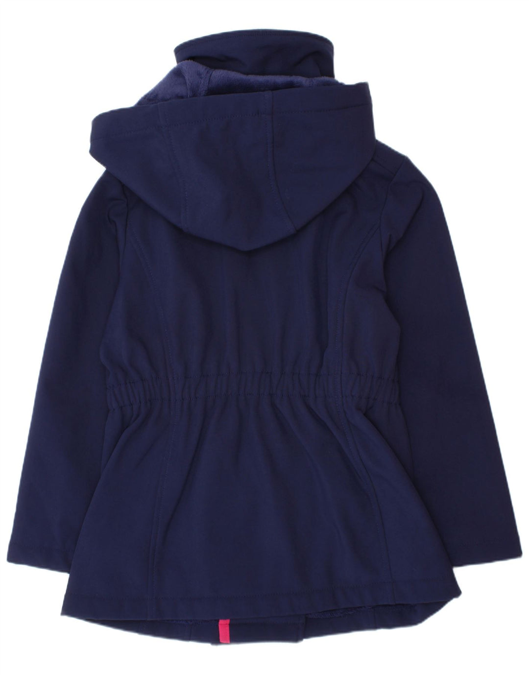 Michael Kors Mädchen-Windbreakerjacke mit Kapuze, 5–6 Jahre, marineblaues Polyester