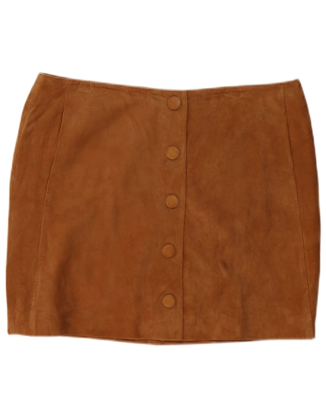 Boden Damen Wildleder-Minirock W36 XL Braun