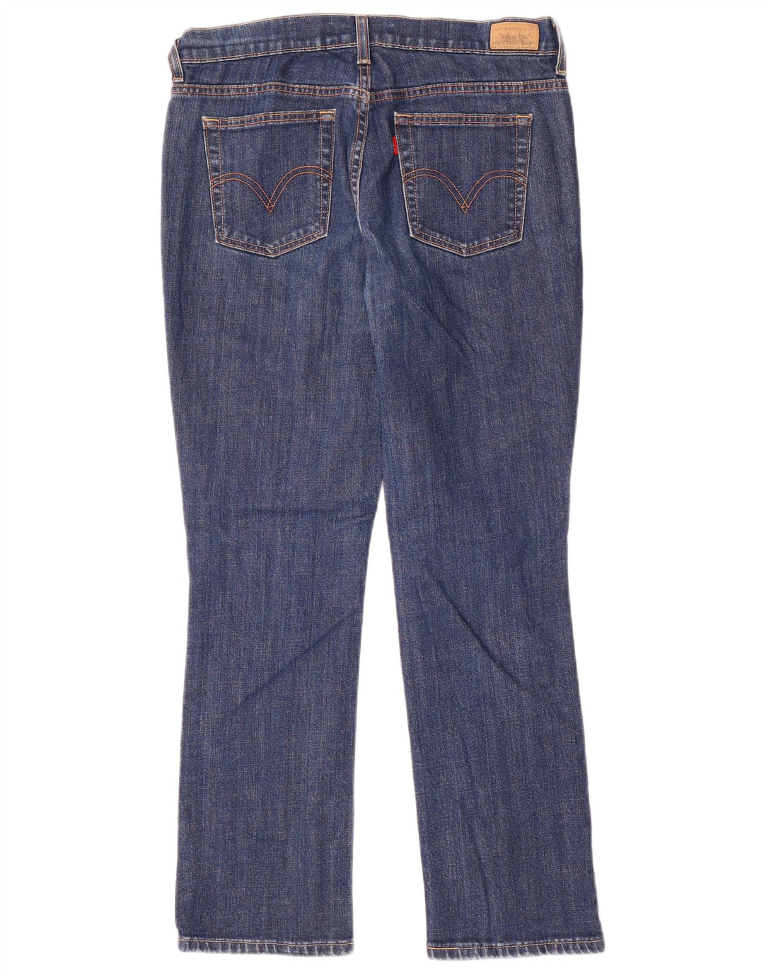 Levi's Damen 505 Straight Jeans US 6 Medium W32 L29 Blaue Baumwolle