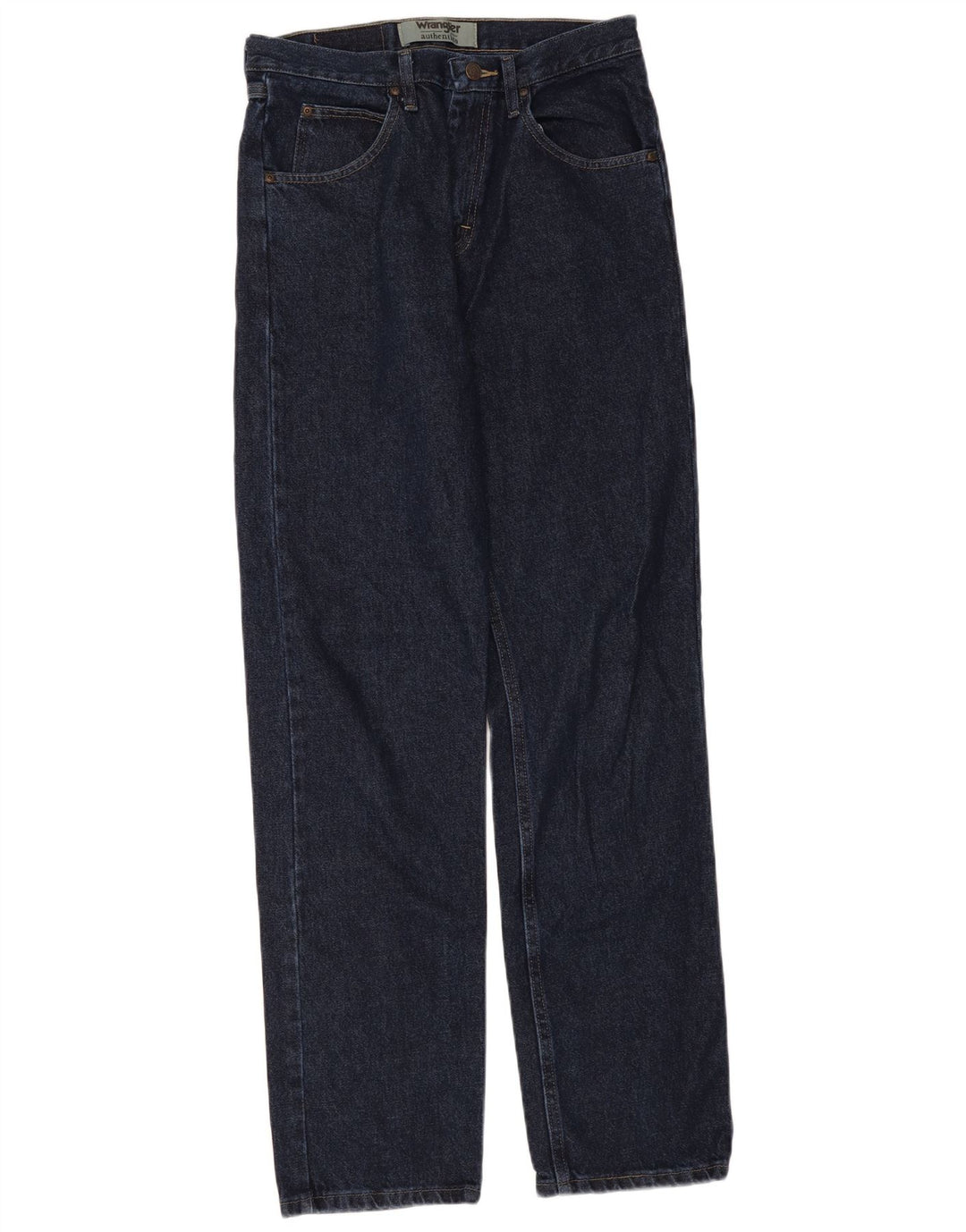 Wrangler Herren Authentic Straight Jeans W30 L34 Marineblaue Baumwolle