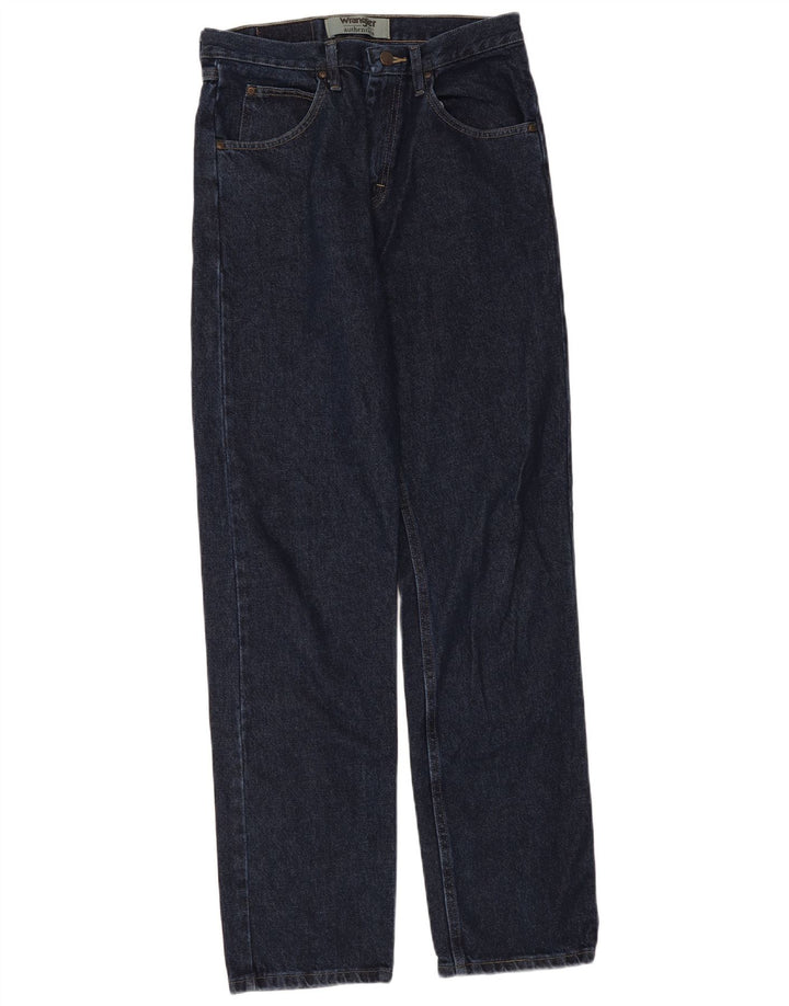 Wrangler Herren Authentic Straight Jeans W30 L34 Marineblaue Baumwolle