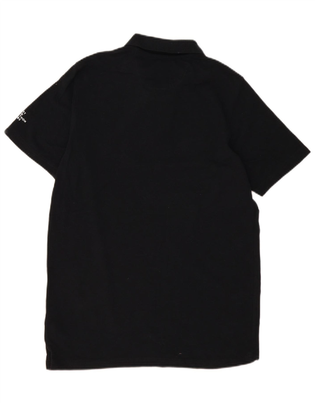 New Balance Herren-Poloshirt mit Grafik, mittelschwarze Baumwolle