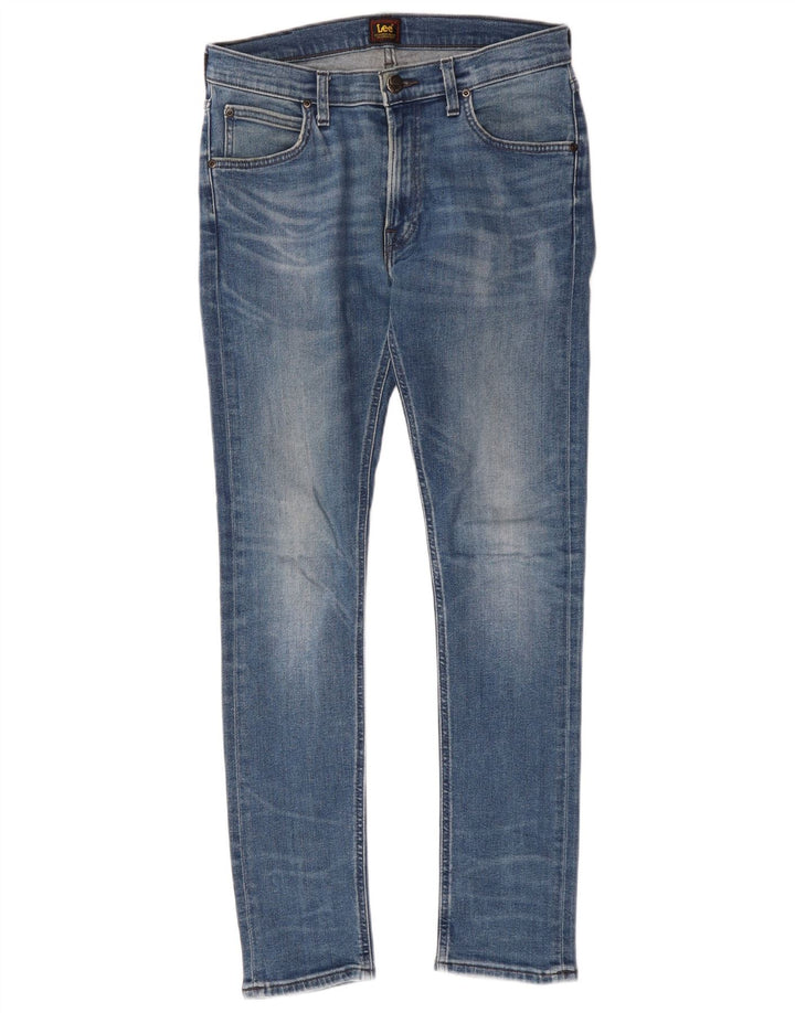 Lee Herren Skinny Jeans W30 L31 Blau
