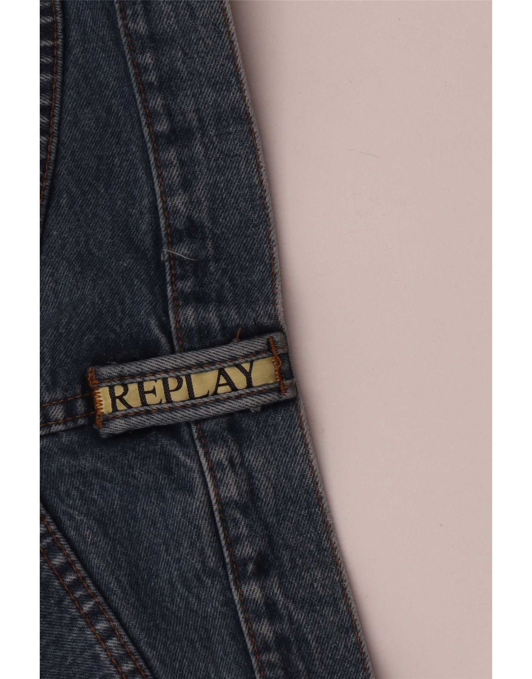 Replay Damen 901 Slim Jeans W32 L32 Blaue Baumwolle