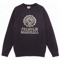 Franklin Marshall Herren-Sweatshirt mit Grafik, mittelgroß, Marineblau