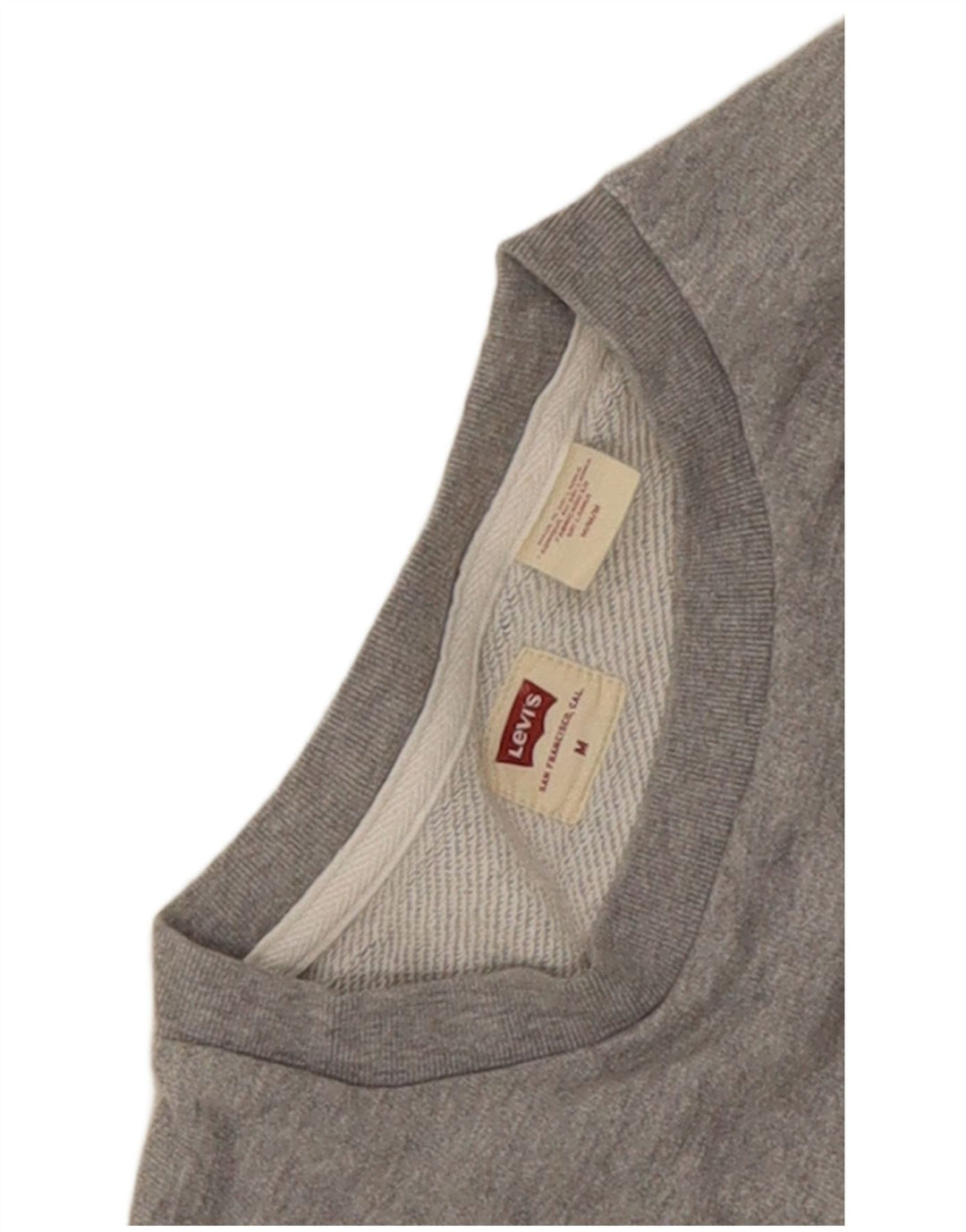Levi's Herren-Sweatshirt mit Grafik, mittelgrau meliert