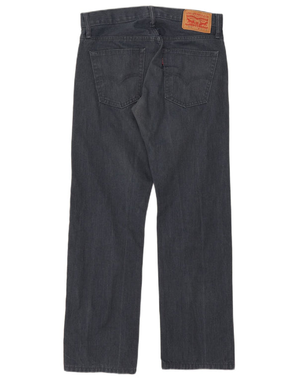 Levi's Herren 514 Straight Casual Hose W32 L30 Marineblaue Baumwolle