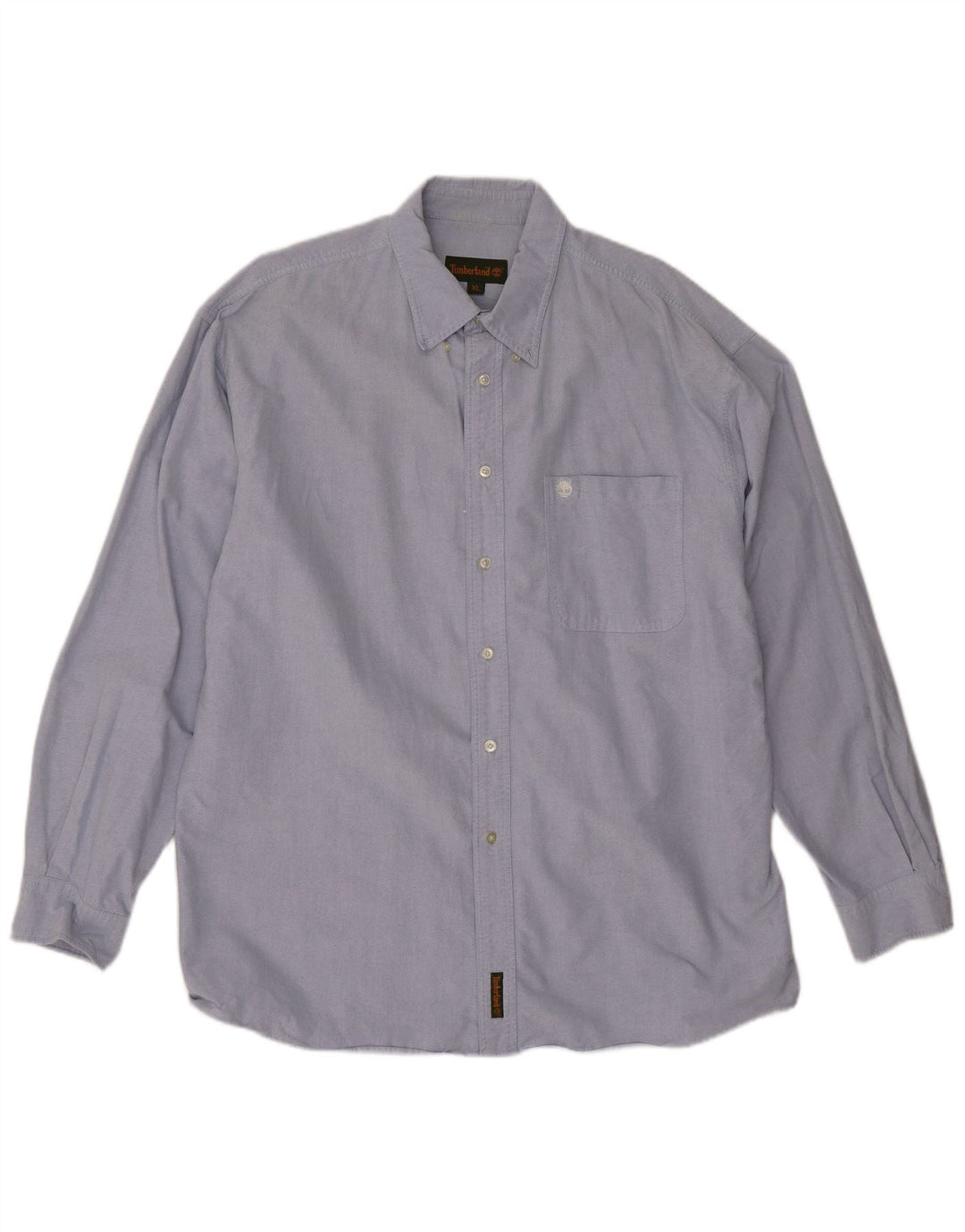 Timberland Herrenhemd XL, blaue Baumwolle