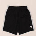 HURLEY Boys Sport Shorts 5-6 Years Black Colourblock Polyester Vintage Hurley and Second-Hand Hurley from Messina Hembry 