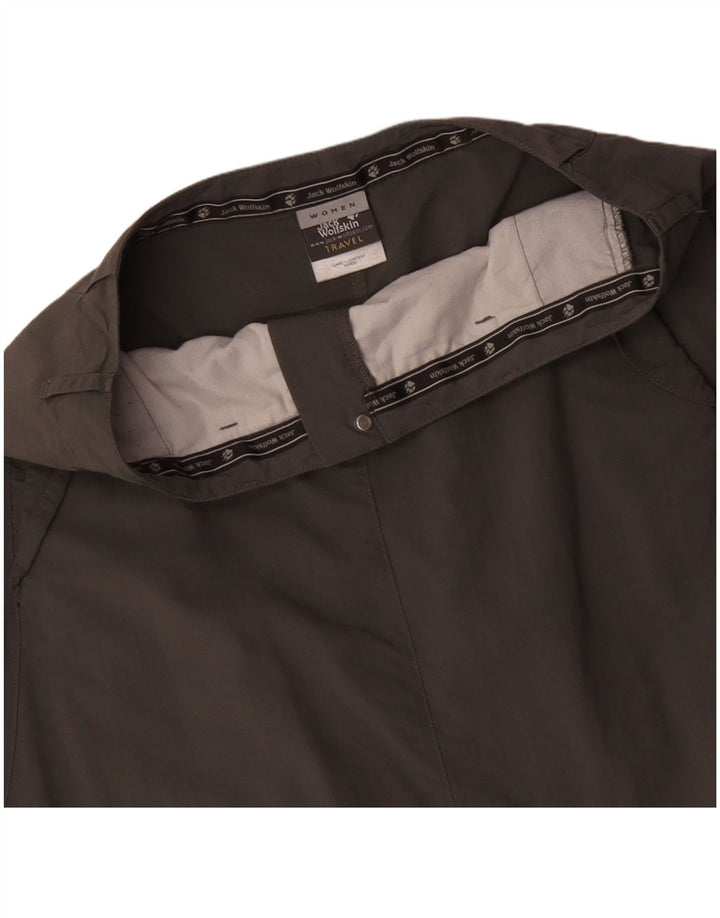 Jack Wolfskin Damen Reise-Maxirock UK 12/14 Medium W32 Grau Polyamid