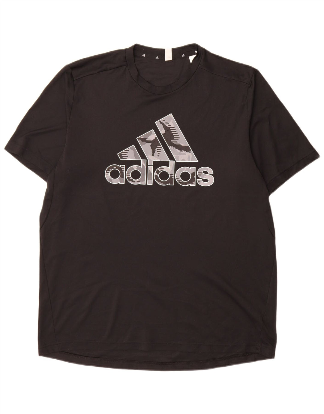 Adidas Herren Aeroready Graphic T-Shirt Top Large Schwarz Polyester