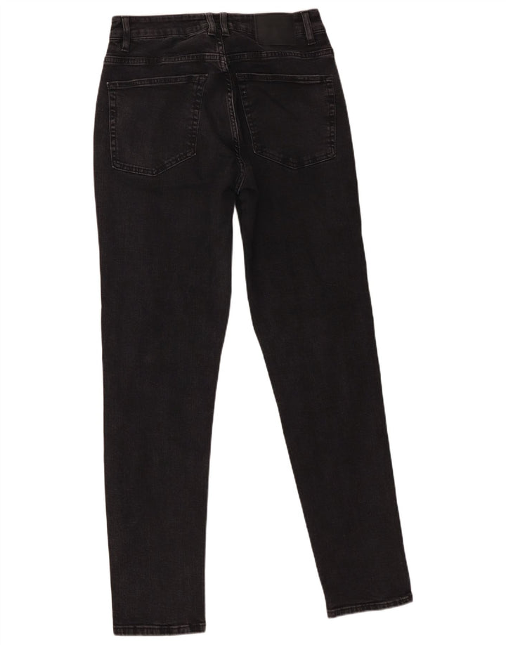 Zara Herren Slim Jeans EU 40 Medium W31 L31 Schwarze Baumwolle