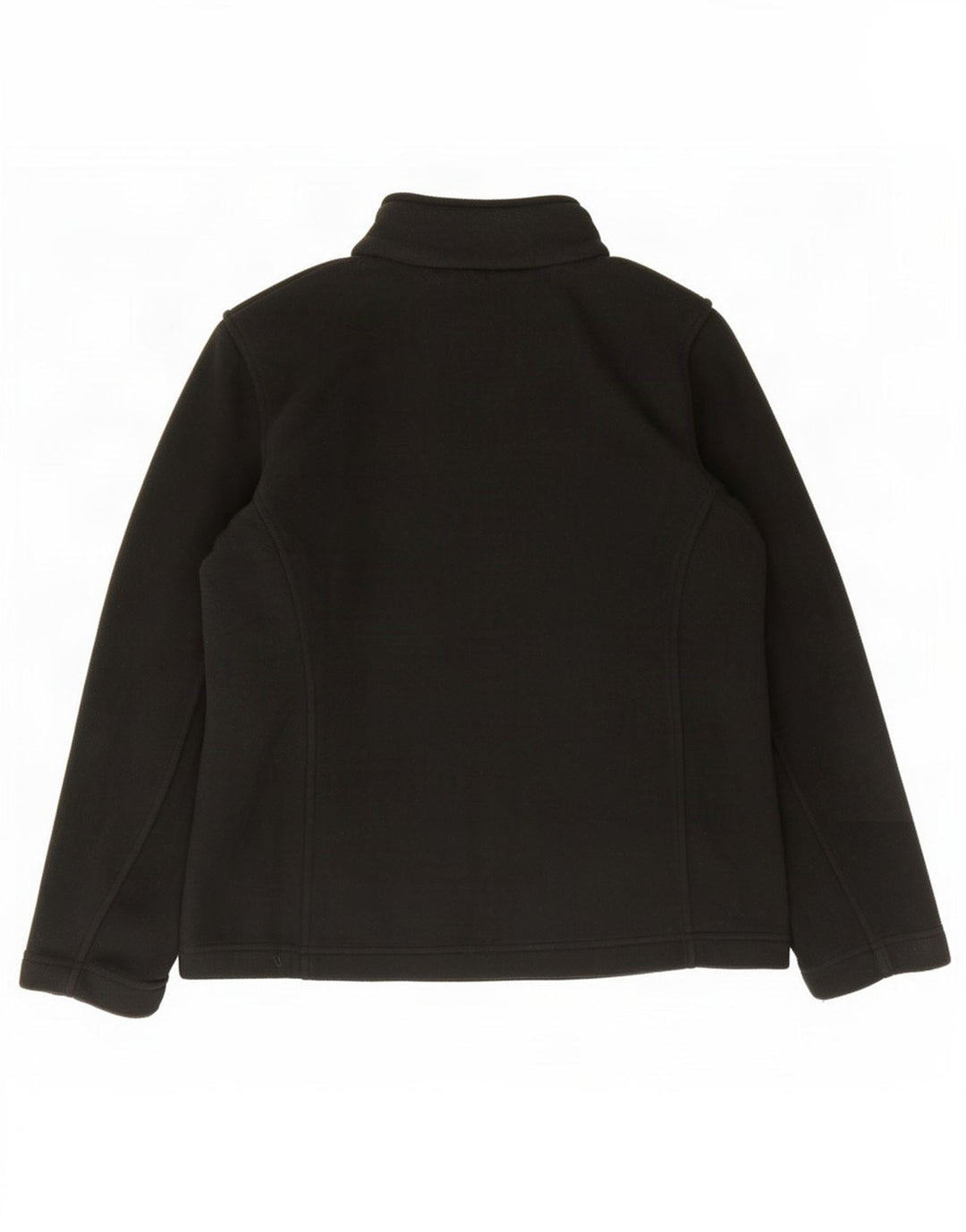 Marks & Spencer Damen-Fleecejacke in Übergröße, UK 10, Größe S, Schwarz, Polyester