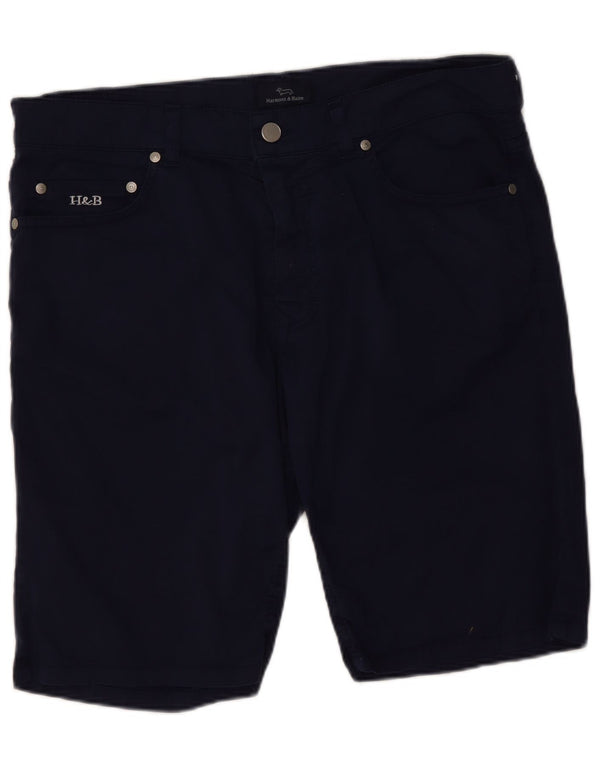 Harmont & Blaine Herren-Freizeitshorts IT 50 Large W34 Marineblaue Baumwolle