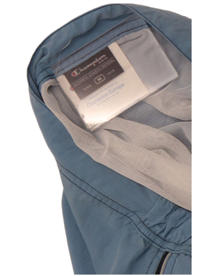 Champion Herren-Badeshorts mit Grafik, mittelblau, Polyamid