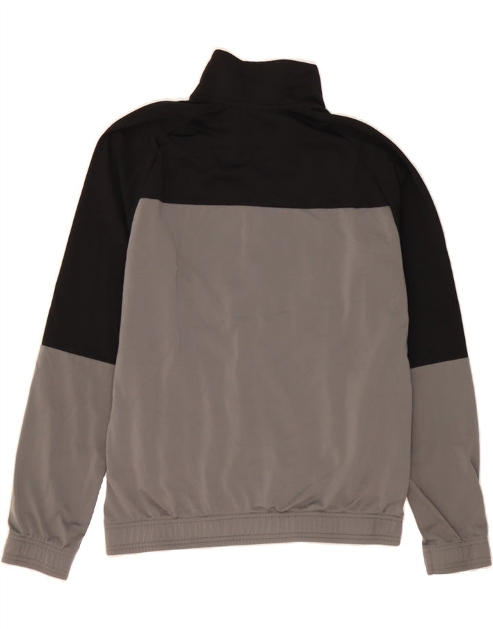 PUMA Mens Tracksuit Top Jacket Medium Grey Colourblock Polyester Vintage Puma and Second-Hand Puma from Messina Hembry 