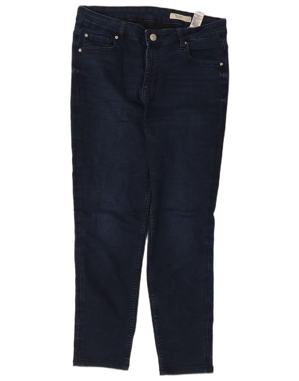 Marks & Spencer Damen The Ivy Skinny Jeans UK 14 Large W34 L26 Marineblau
