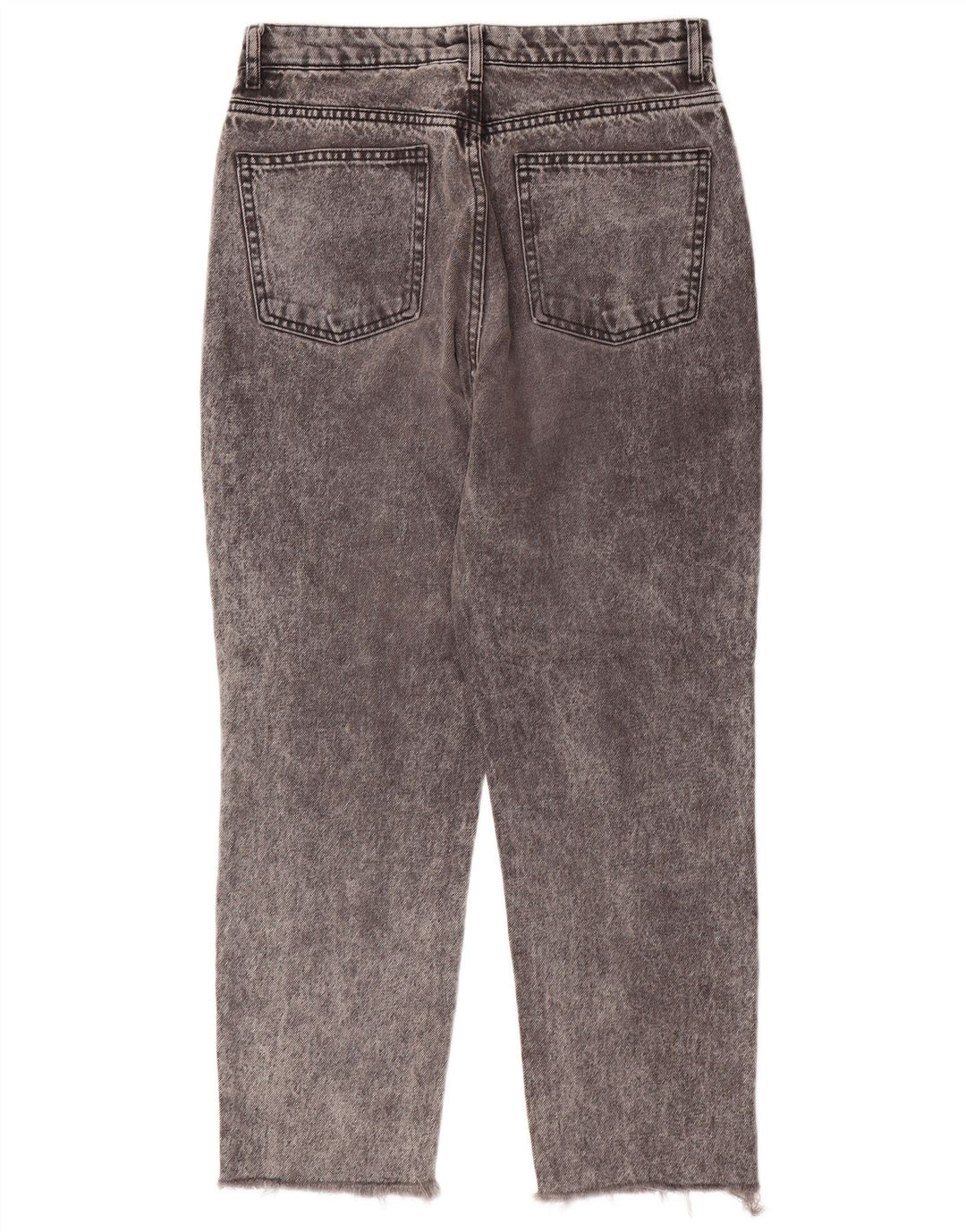 Zara Damen Tapered Jeans EU 38 Small W28 L26 Grau