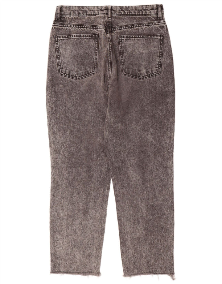 Zara Damen Tapered Jeans EU 38 Small W28 L26 Grau