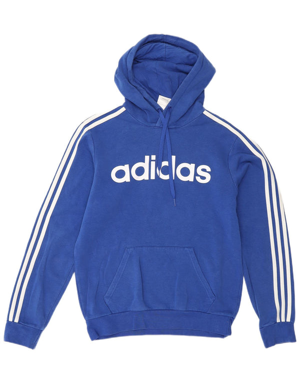 ADIDAS Herren Graphic Hoodie Pullover Kleine blaue Baumwolle