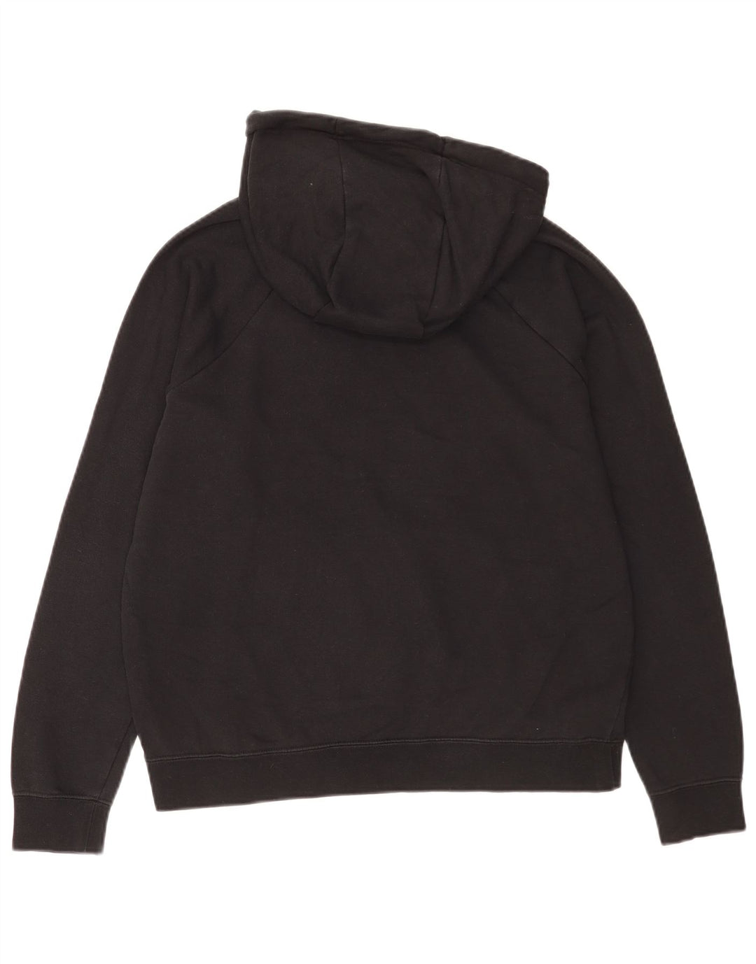 Nike Herren-Hoodie-Pullover aus mittelschwarzer Baumwolle