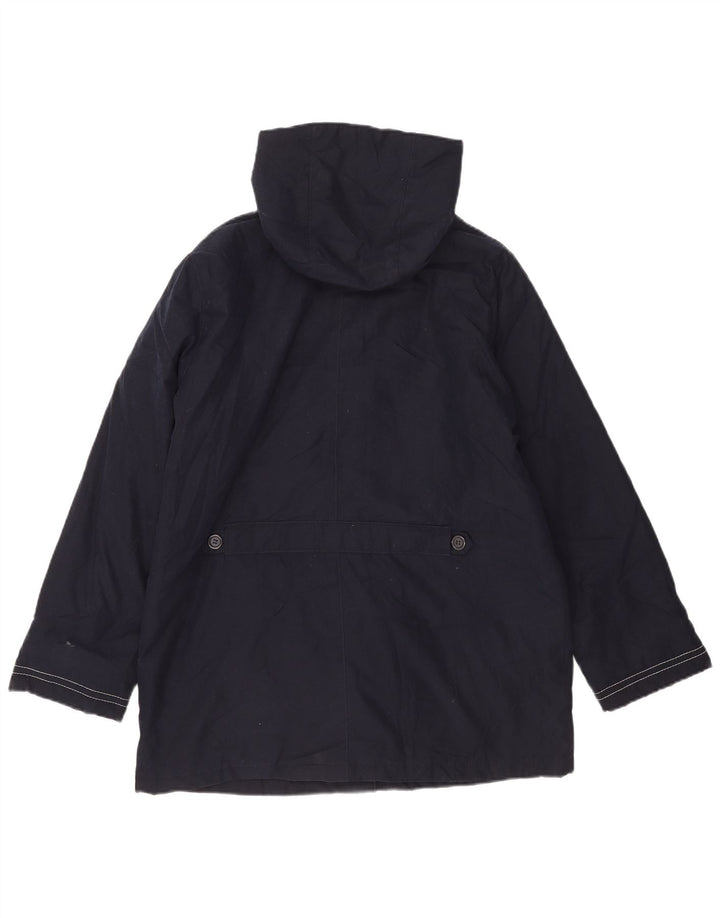 Marks & Spencer Damen-Windbreakerjacke mit Kapuze, Gr. 16, Marineblau