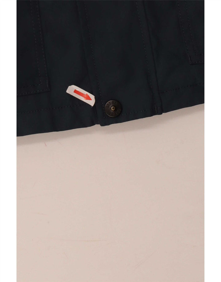 Marks & Spencer Herren-Windjacke mit Kapuze, UK 38, Mittelblau, Polyester